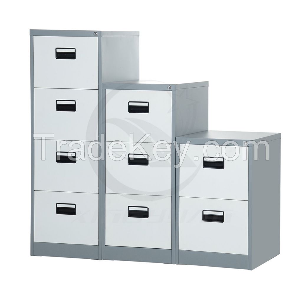 steel office furniture drawer cabinet combination