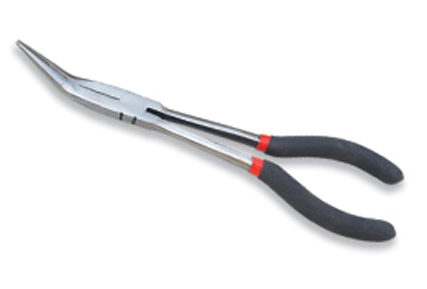 Long Reach Bent Nose Pliers