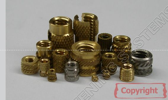 Inserts for Plastic Knurled Screws &amp; Nuts