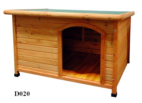 WOOD DOG HOUSE