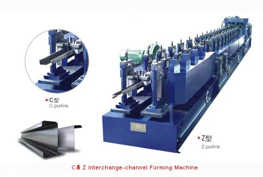 C&Z Interchange-channel Forming Machine