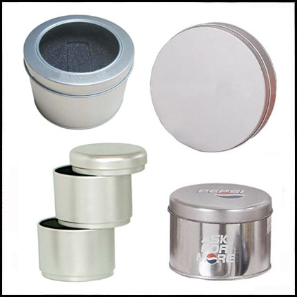 Round Tin Box