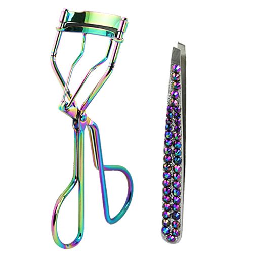 Crystal Rhinestone Eyelash Tweezers