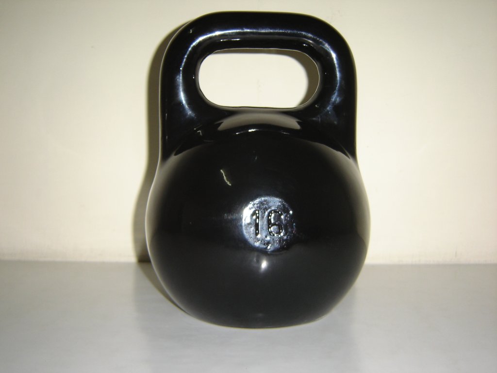 cast steel kettlebell