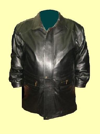 Men's Leather Coat