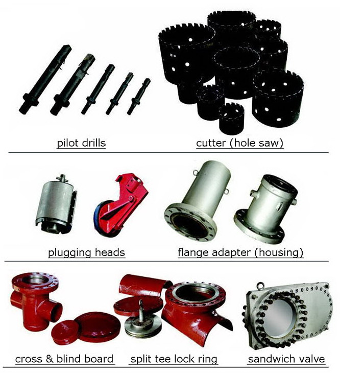 Accessories for Hot Tapping & Plugging Machine