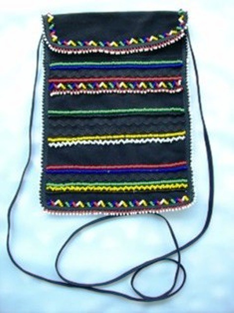 BEADED SHOULER BAG- ABSOLUTELY UNIGUE