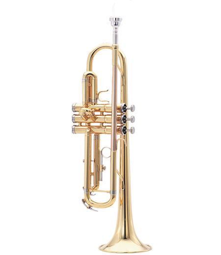 trumpet Gold lacquer 199.00 USD free shipping, dropshipping