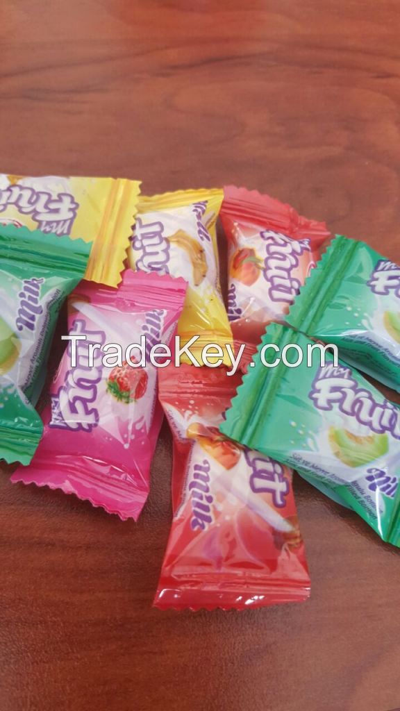 soft candy with fruit