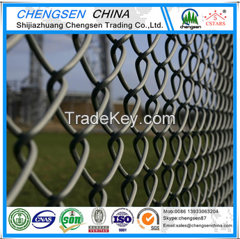 PVC coated /Hot dipped galvanized chain link fence