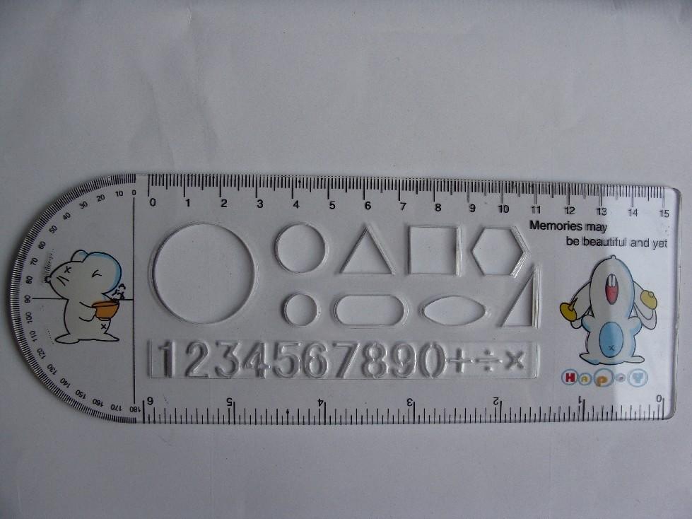ruler set, protractor, stencil, plastic ruler, plastic rulers