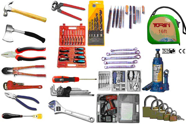 hardware and tools