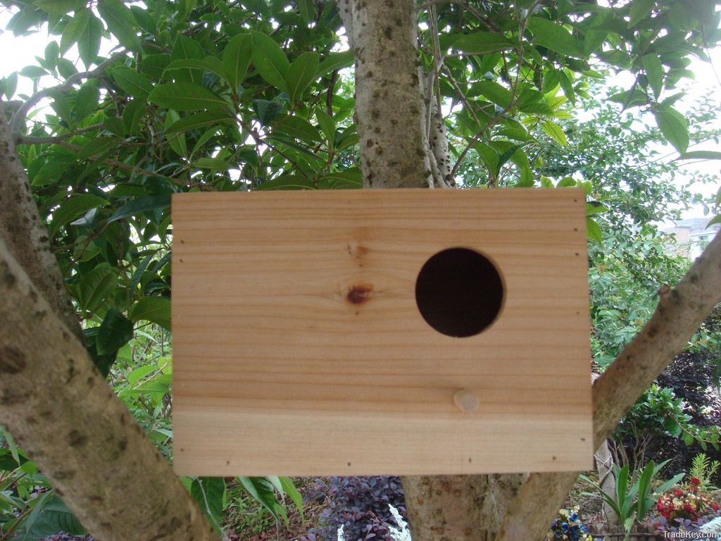 Wooden Bird House