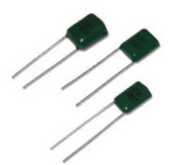 electronical: capacitor, led, trimpot, ZINC OXIDE VARISTOR