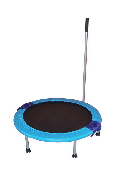 mini trampoline with handle bar
