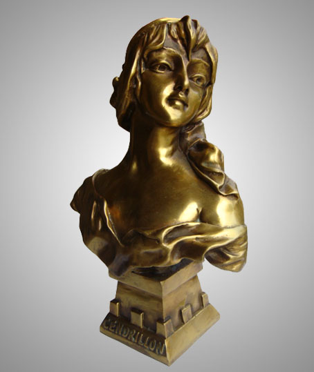 Sell bronze sculptures bronze sculpture figurine hy1051