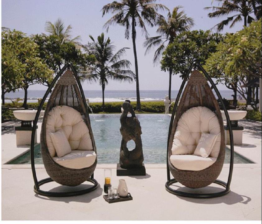 outdoor furniture, rattan furniture, swing chair N402