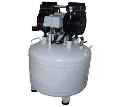 Oil-free dental air compressors