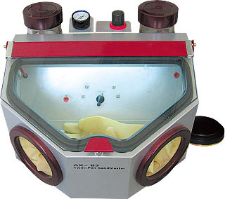 Twin-pen Sandblaster