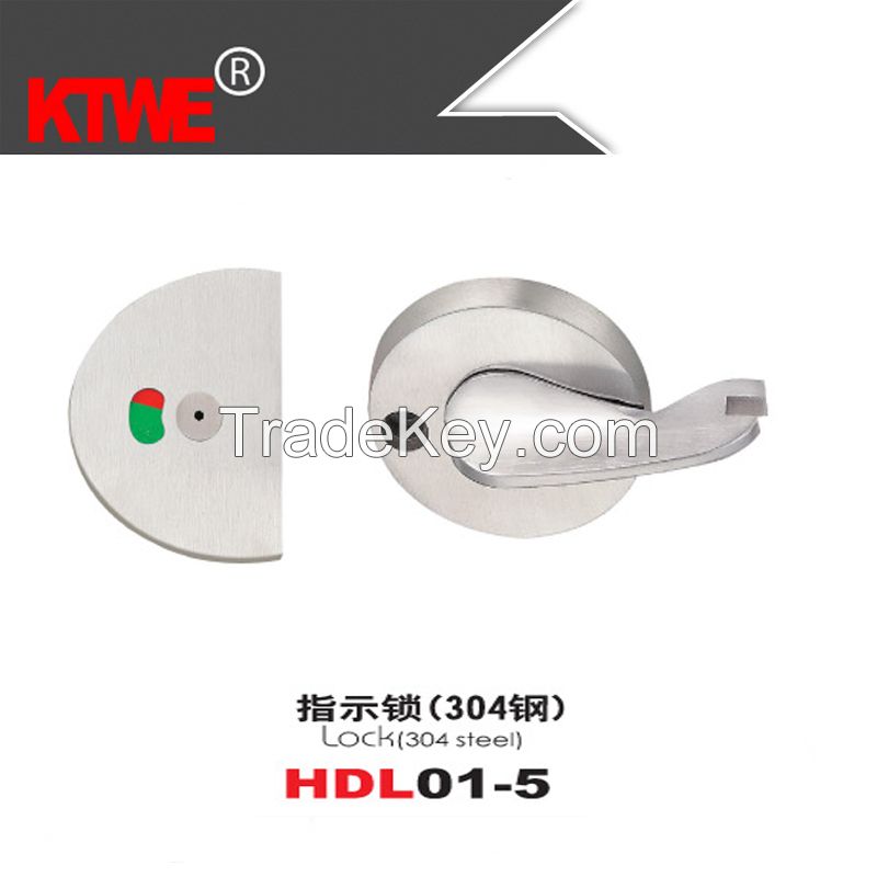 Wholesale Alibaba good price for Zinc Alloy Bathroom Partition sliding Indicate Door Lock