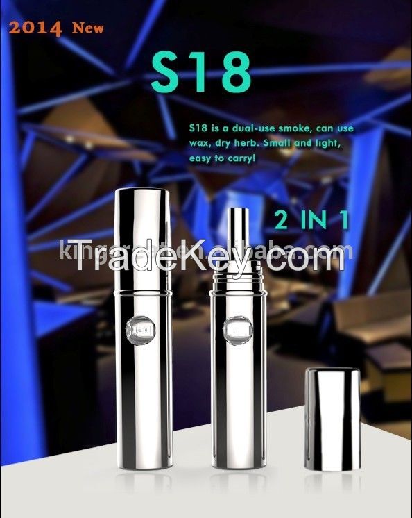 2014 hotsale mini DGO E-lip e cigarette dry herb vaporzier wax vaporizer electronic cigarette factory price
