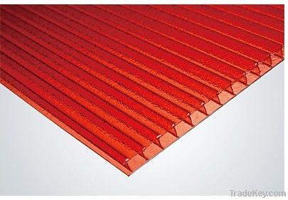 Glittering Frosted Hollow Polycarbonate Sheet