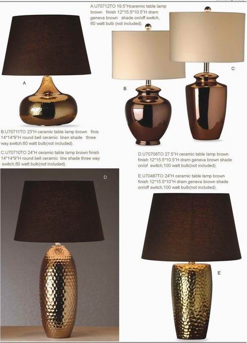 table lamp/lights