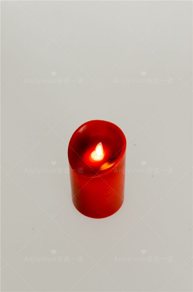 2 keys remote control flickering led candle, candle for Christmas