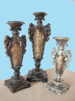 Resin handicrafts(candle holders, vases, jars, photo frame, mirrors)
