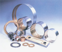bimetal bearing,oilless bearing,sliding bearing,bushing,engine bearing