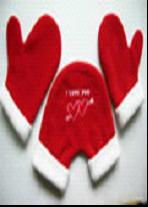 Christmas lover glove