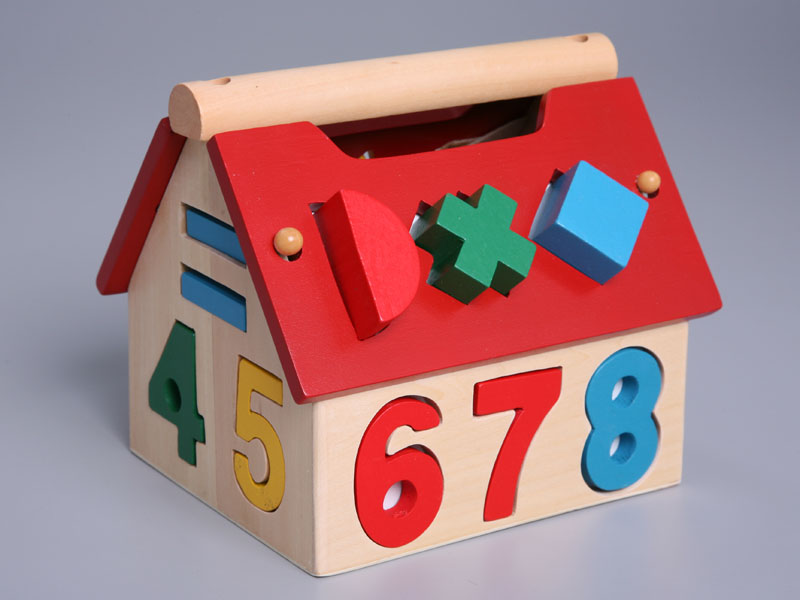 &quot;Math house&quot; toy