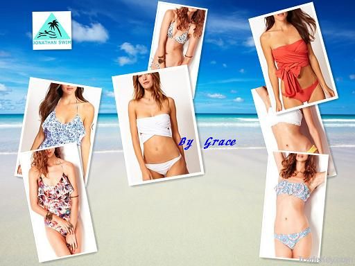 Hot Sale!Brazil style women's sexy rulffe bikini/swimwear