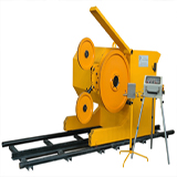 diamond wire saw machine, diamond segments