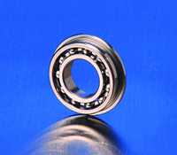 Flanged Open Metric Bearings