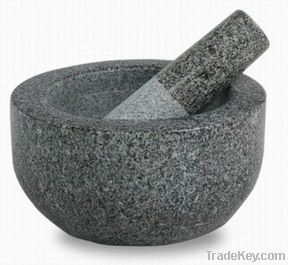 natural granite pestle and mortar