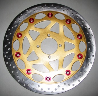 motorcycle brake rotor