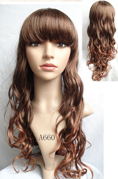 synthetic wig and full lace wig