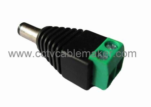 DC Power Plug Male Connector