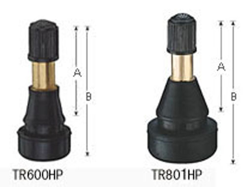 tire valve for high pressure