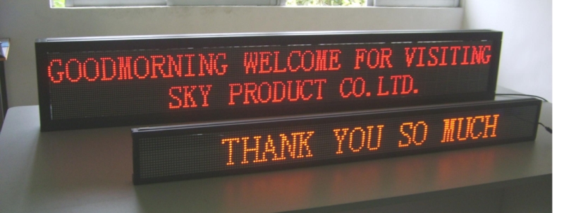 LED MESSAGE BOARD AND SIGNS