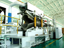 SBG-1500 HDPE double wall Corrugated Pipe Extrusion Line