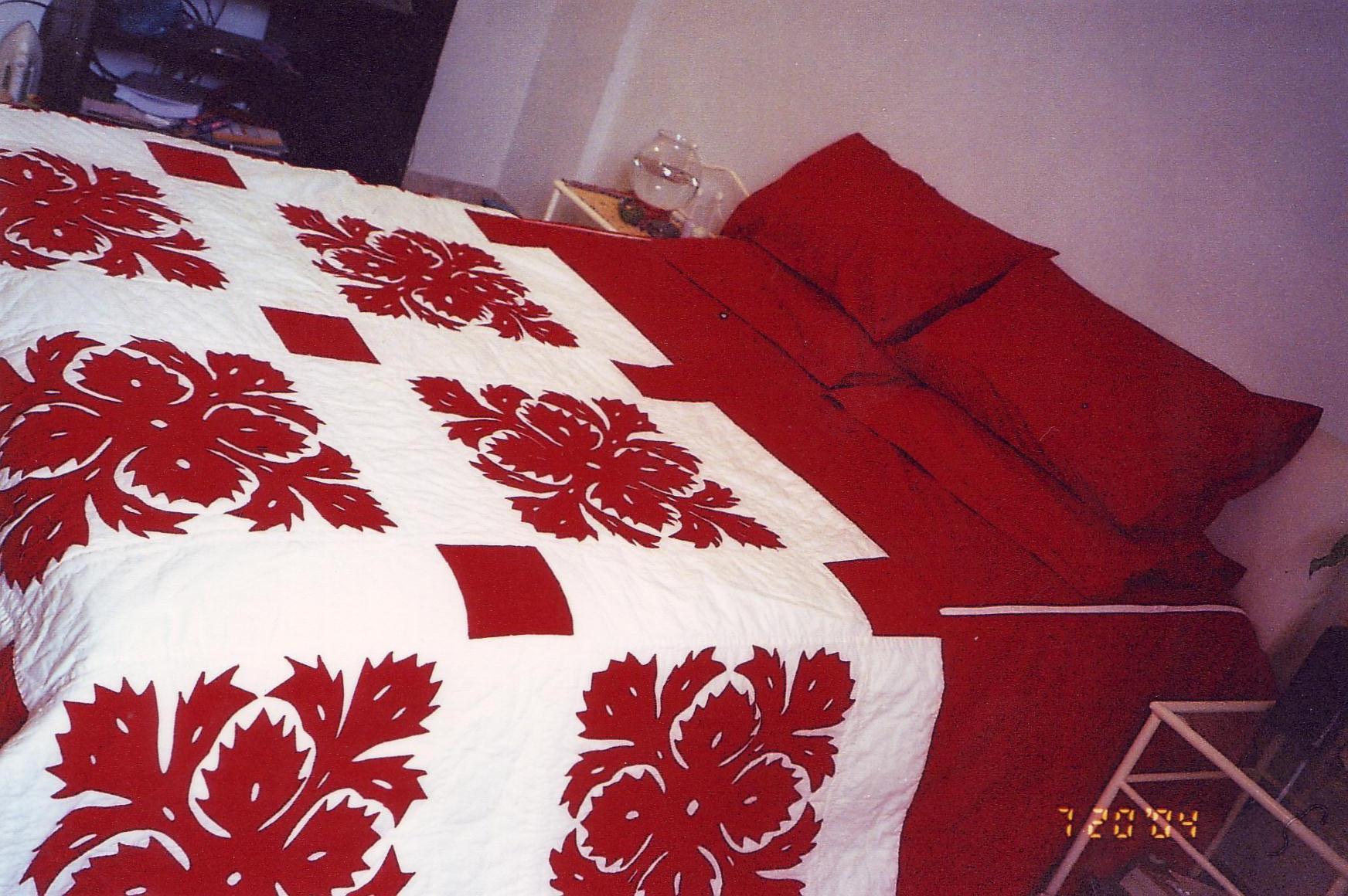 quilted bedding