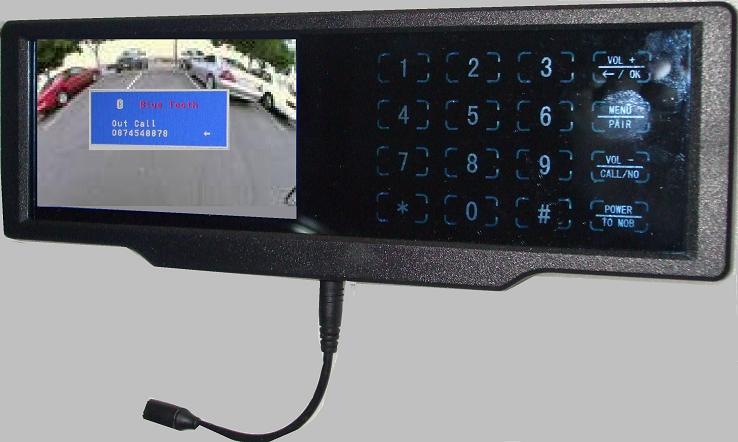 Reverse parking Monitor with Bluetooth