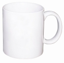 11oz White Coated Mug