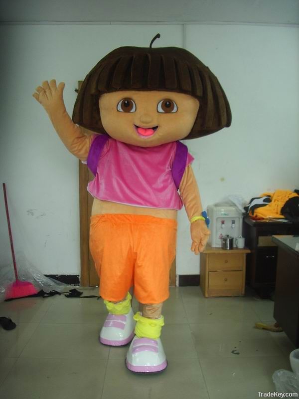 custom made adult dola mascot costume