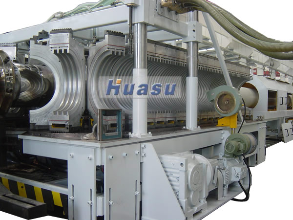 HDPE 400  Double Wall Corrugated Pipe Extrusion Line