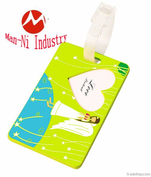 soft pvc luggage tags  plastic luggage tag