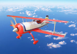 Pitts-50CC RC Toy Model Gas Airplane