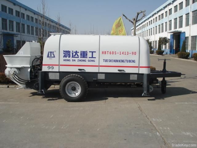 60/80/90/100 trailer concrete pump